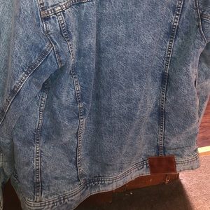 Sherpa Lined Denim Jacket by Abercrombie & Fitch